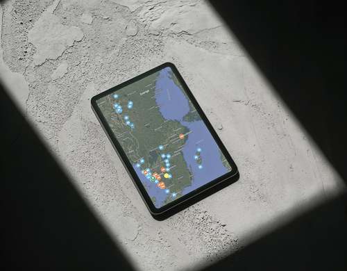 Photography Location Map - Sweden