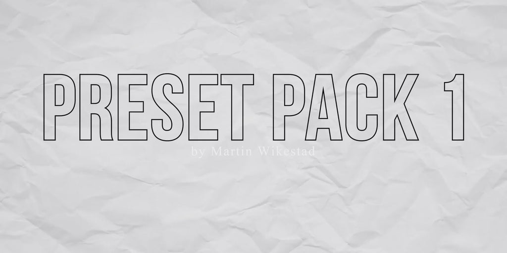 The MWP pack (Lightroom presets for computer and phone)